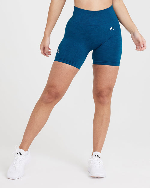 Oner Modal Classic Seamless 2.0 Shorts | Petrol Blue Marl