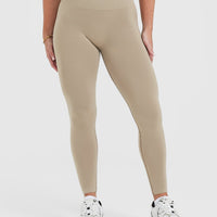 Seamless leggings PUSH UP MAX K001 beige MITARE Size S Color Beige