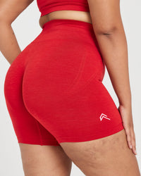 Effortless Seamless Shorts | Spicy Red