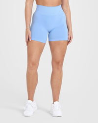 Effortless Seamless Shorts | Powdered Blue