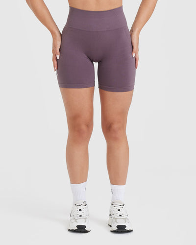Effortless Seamless Shorts | Vintage Purple