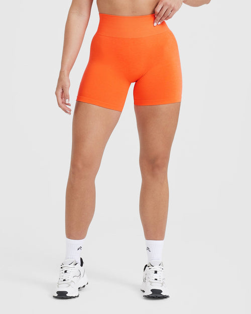Oner Modal Effortless Seamless Shorts | Tangerine Orange