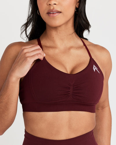 BRALETTE REMOVABLE CUPS - WOMEN - ROSEWOOD