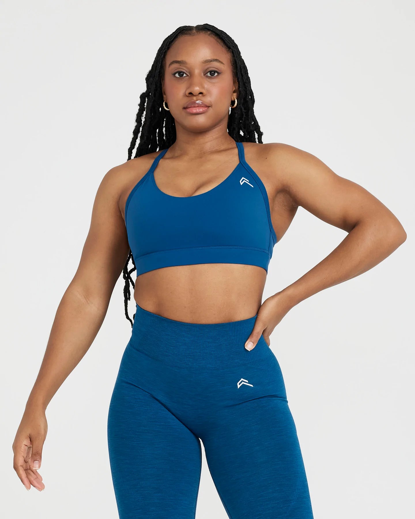 ZING Sports Bra / Blue marl - A-Fitsters