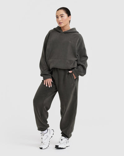 Oversized hoodie and sweatpants set