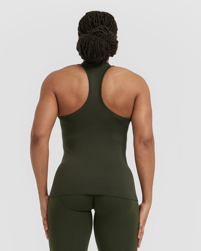 High neck gym vest shop