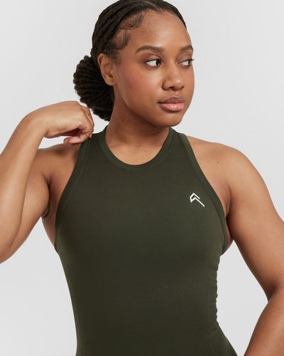 High neck vest top store