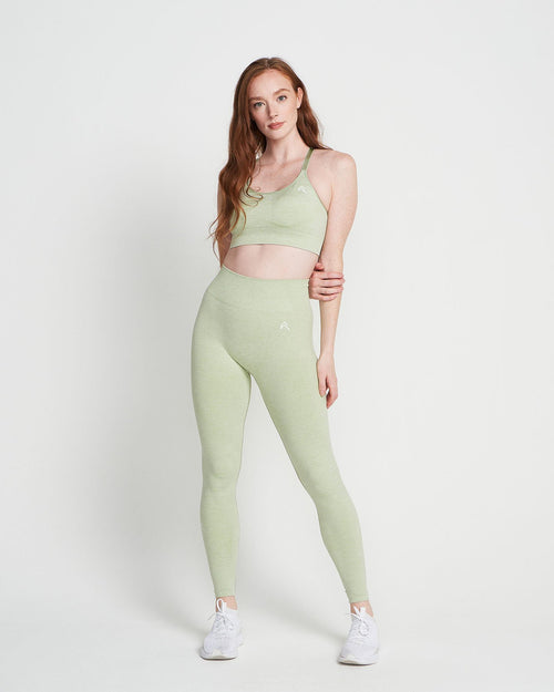 Classic Seamless Leggings | Pistacchio Marl