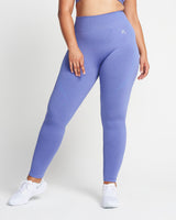 Classic Seamless Leggings | Purple Marl