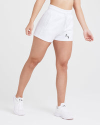 Classic Lounge Lightweight Shorts | White
