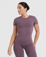 Mellow™ Soft Short Sleeve T-Shirt | Vintage Purple