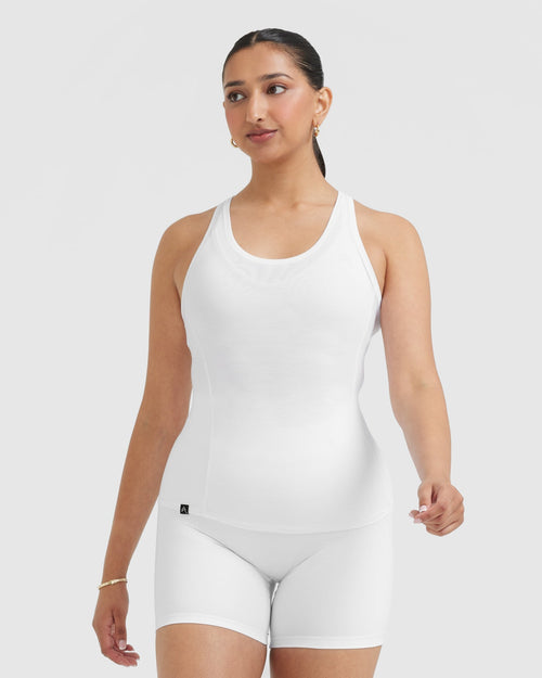 Oner Modal Mellow Soft Vest | White