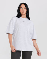 OYB Graphic Unisex T-Shirt | Light Grey Marl