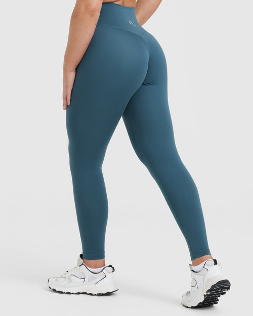 Army Green High Waisted SPORTI™ Leggings - Best Life Now LLC