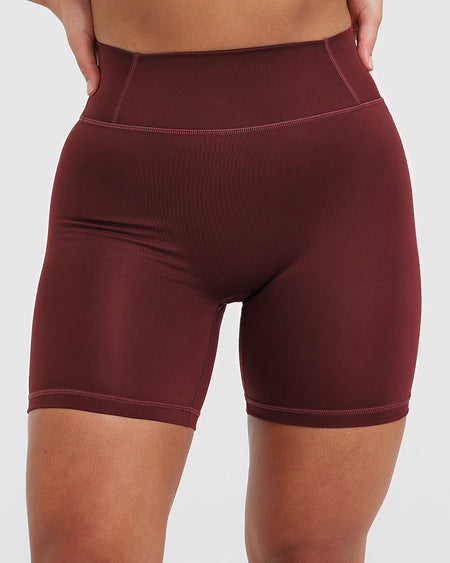 High Waist Shorts Mulled Wine Women s Oner Active CA