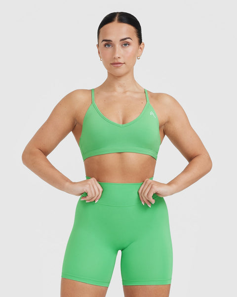 Jade beaded bralette