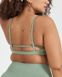 Timeless Strappy Bralette | Sage