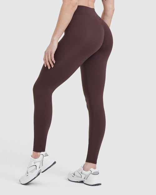 Taupe Two Toned Leggings